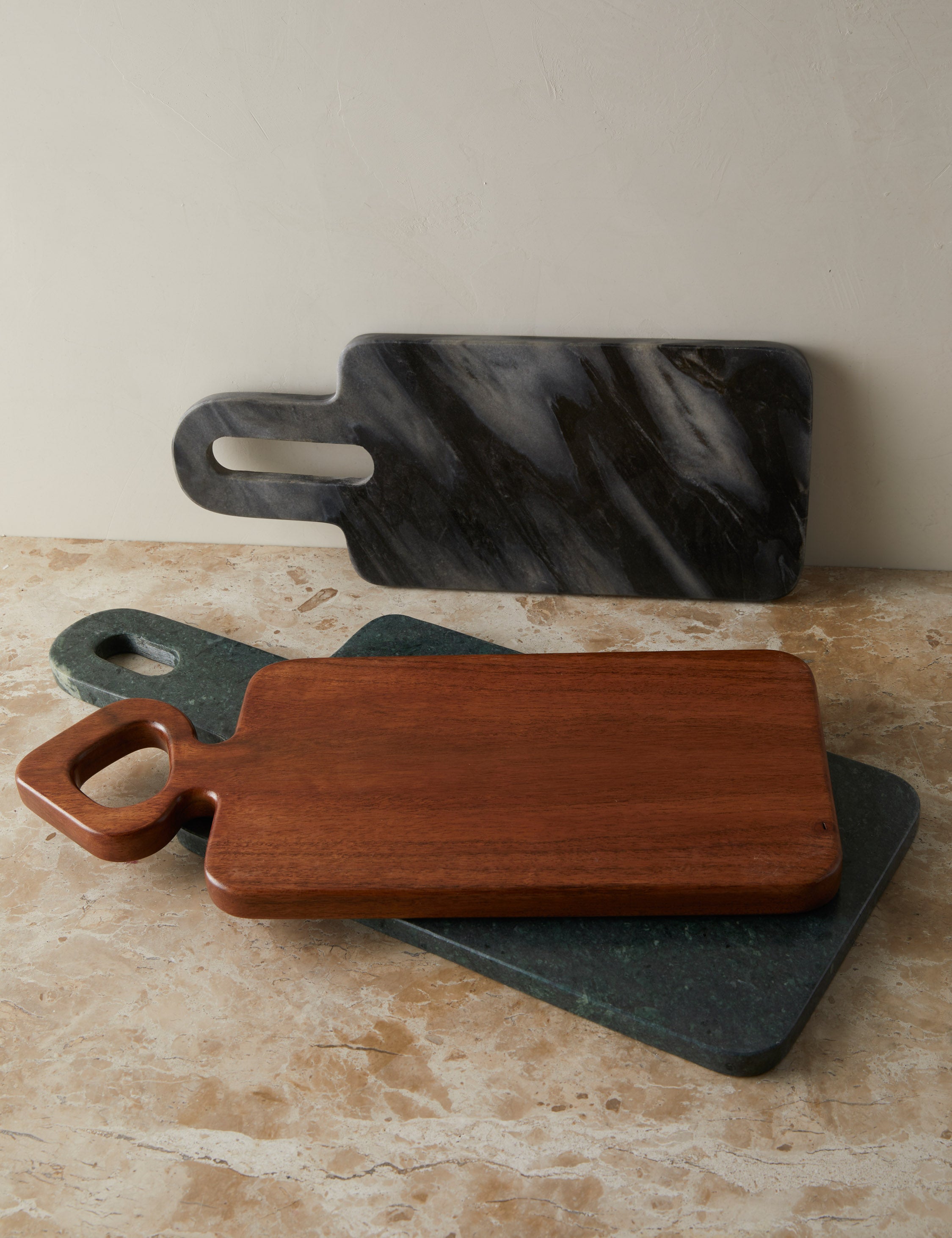 Sarah Sherman Samuel 3-Piece Cheese Board Set - Elegant Wooden Serving Tray for Charcuterie, Cheese & Appetizers | Perfect for Dinner Parties, Wine Tasting & Holiday Entertaining