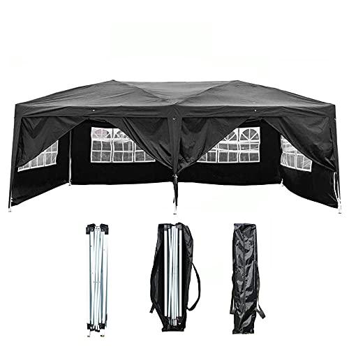 Black With Removable Sidewalls 10*20FT