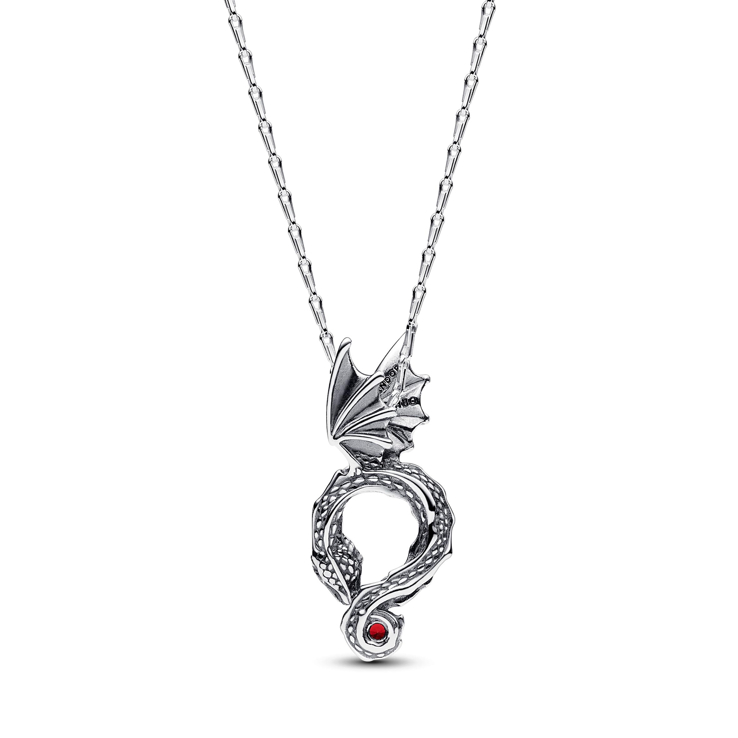 Pandora Game of Thrones Dragon Charm Bracelet - Official Licensed Jewelry for Women | Perfect for GOT Fans, Cosplay & Fantasy Lovers