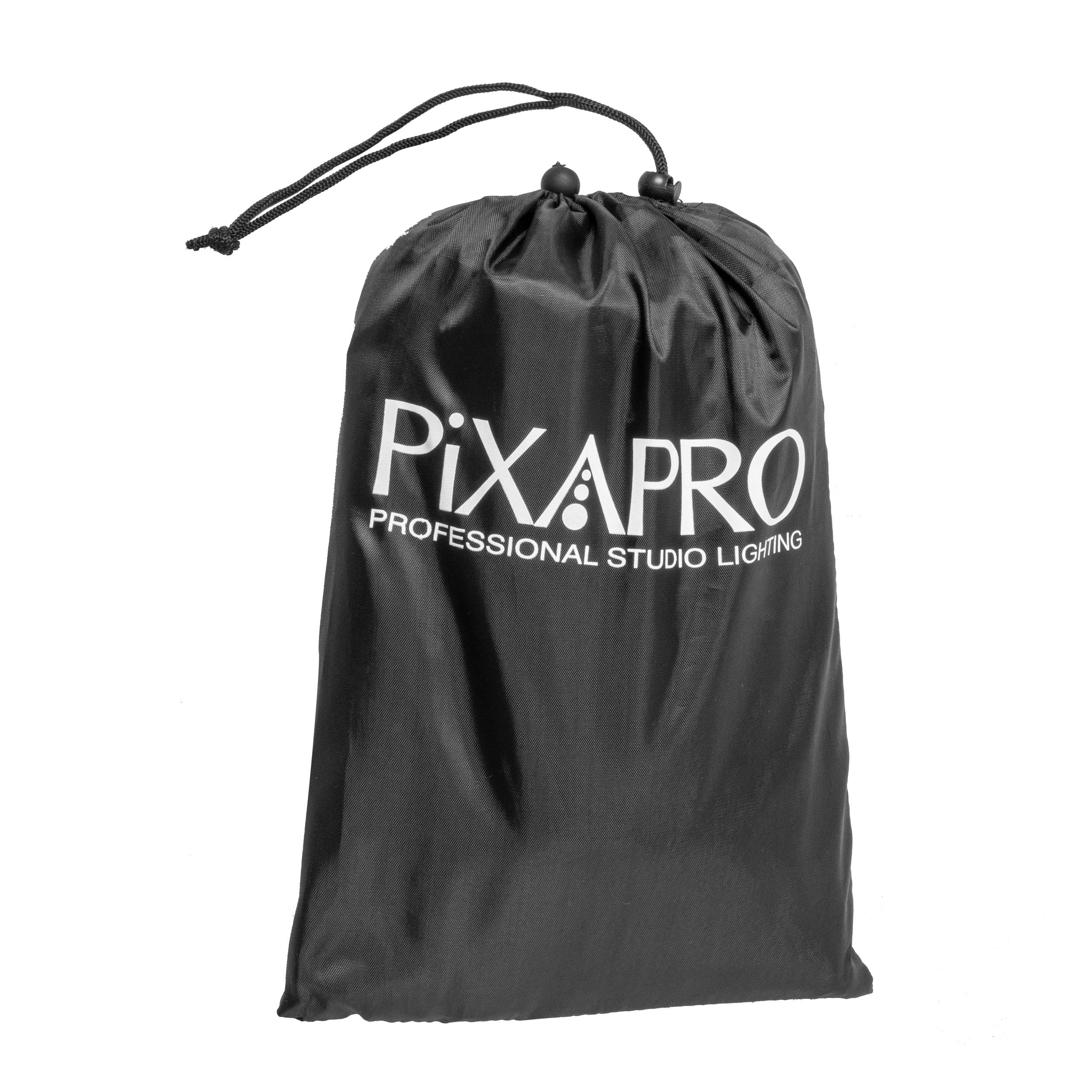 2.4m Reversible Black & White V Flat Frame with Matte/Opaque Fabric - Perfect for Photography, Video Studio, and Content Creation Backdrops