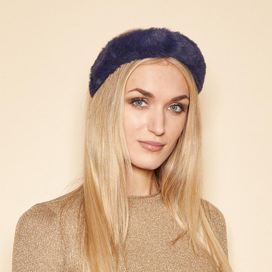 Dora Faux Fur Headband for Women - Soft Winter Head Wrap Ear Warmer - Perfect for Cold Weather, Outdoor Activities & Fashion Accessories