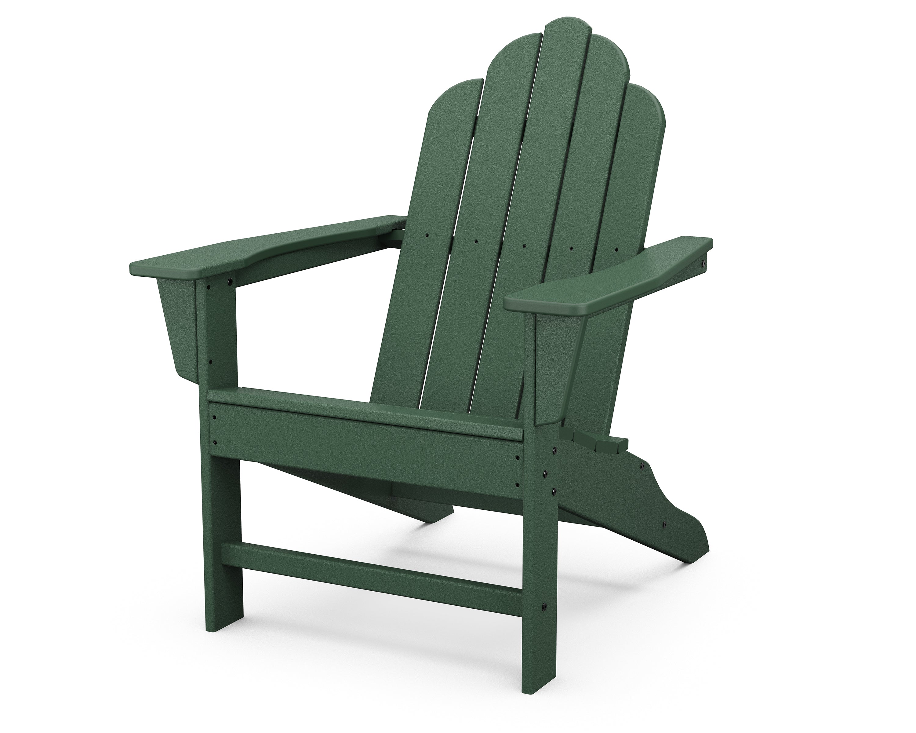 POLYWOOD Long Island Adirondack Chair - Durable Outdoor Furniture, All-Weather Resin, Comfortable Patio Seating for Garden, Poolside & Backyard Relaxation