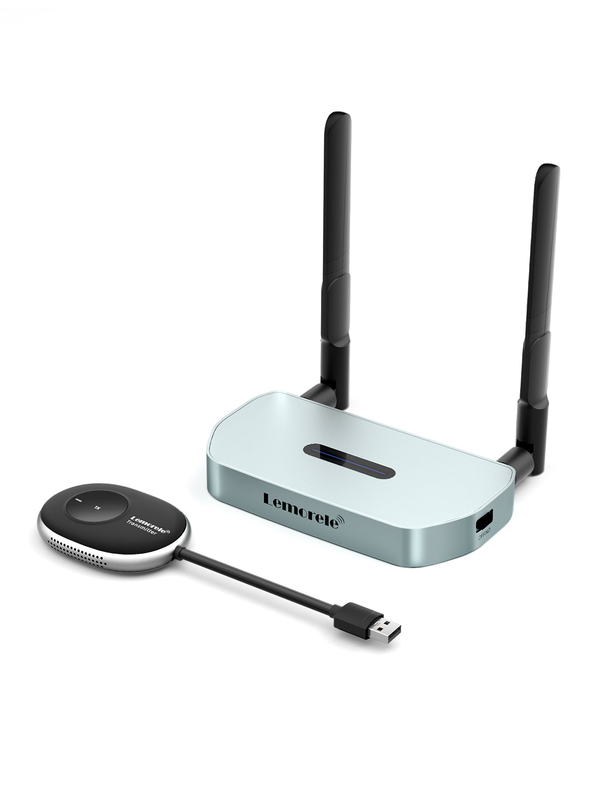 LEMORELE™ P3 Wireless HDMI Extender - 4K Streaming Video Receiver for Nintendo Switch, PS5, Xbox - Perfect for Gaming & Home Theater Setups