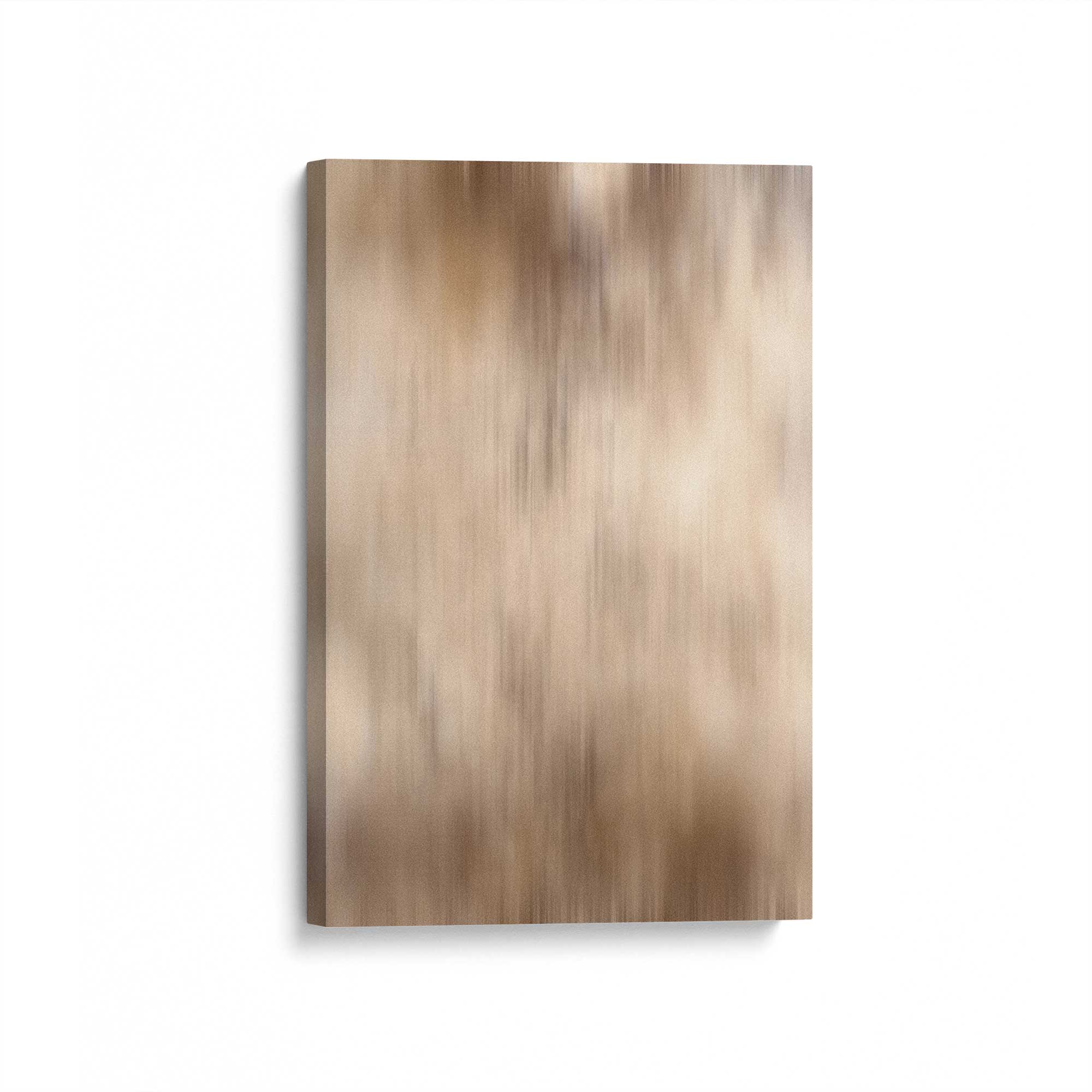 Cosmic Latte Art Print on Canvas - Modern Space Themed Wall Decor for Living Room, Bedroom & Office