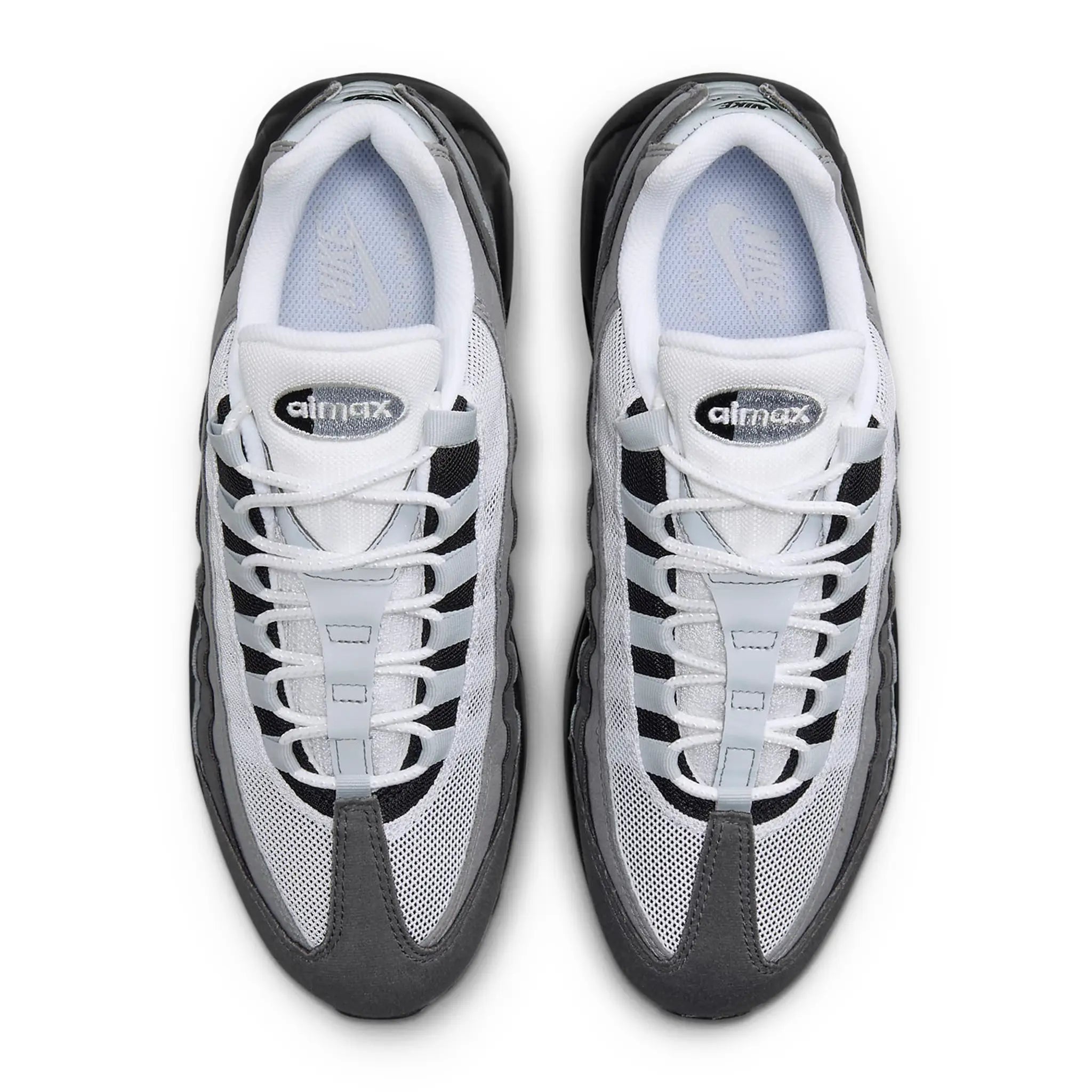 Nike Air Max 95 Jewel Swoosh Grey Running Shoes for Men - Lightweight Cushioned Sneakers for Jogging, Gym Workouts & Casual Wear