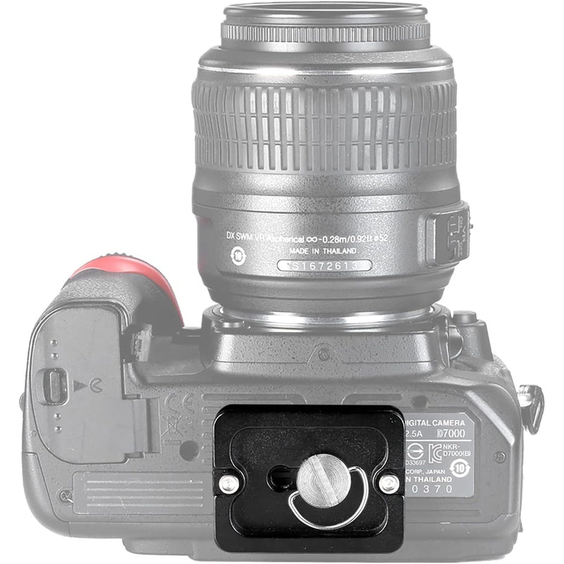 Neewer Universal Arca Type Quick Release Plate for DSLR Cameras - Compatible with Tripods, Monopods & Ball Heads - Perfect for Photography, Videography & Travel