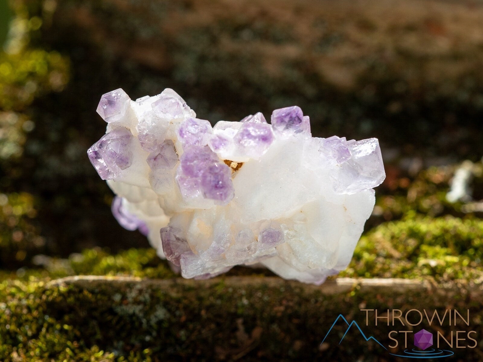 Natural Amethyst Raw Crystal Cluster - February Birthstone, Healing Stone, Unique Spiritual Gift for Women & Men, Boho Home Decor, Meditation & Energy Healing - 39946