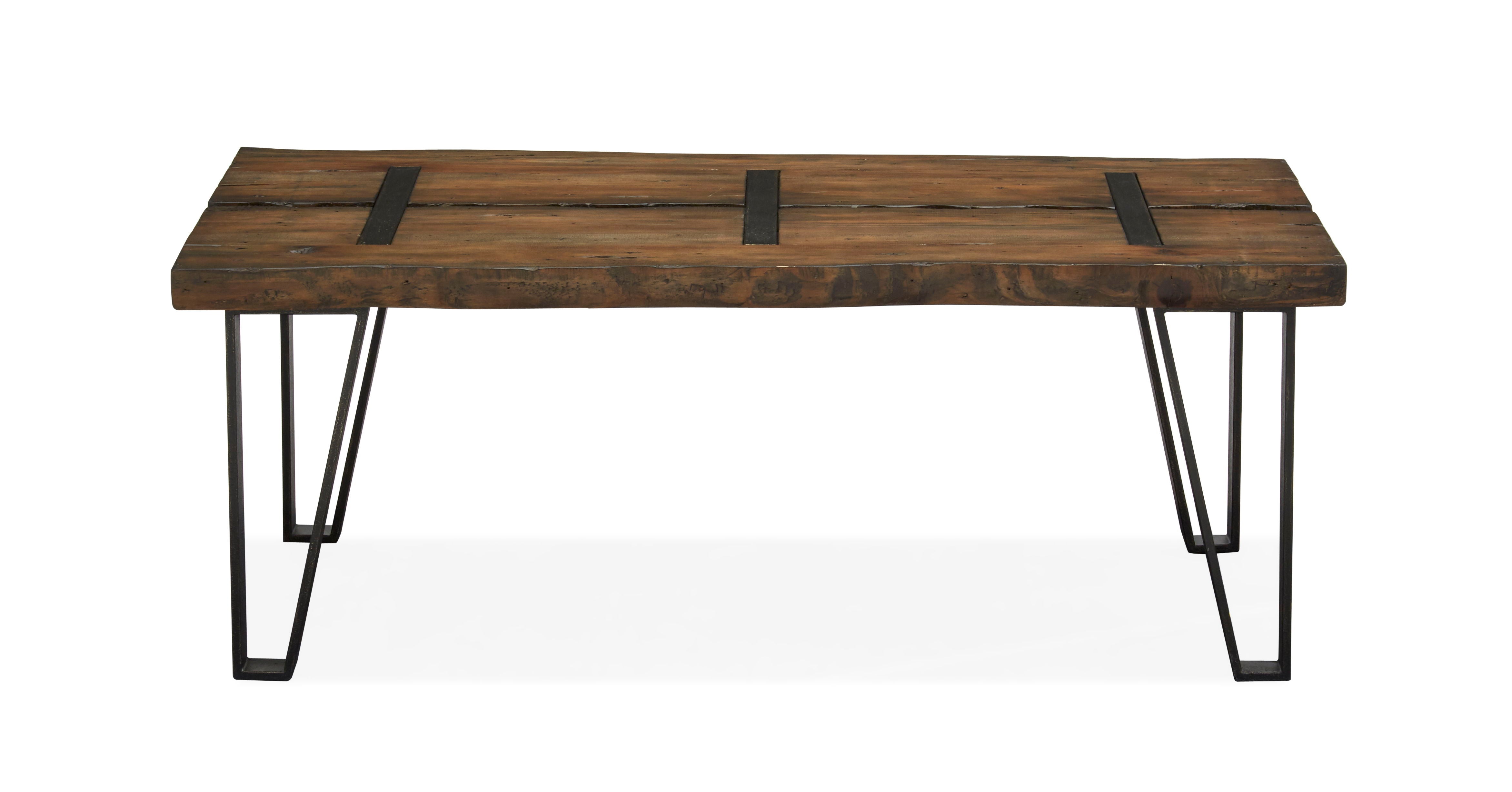Dartmouth Rectangular Dining Table - Modern Wooden Kitchen Table for Small Spaces - Perfect for Breakfast Nook, Apartment, or Office Use