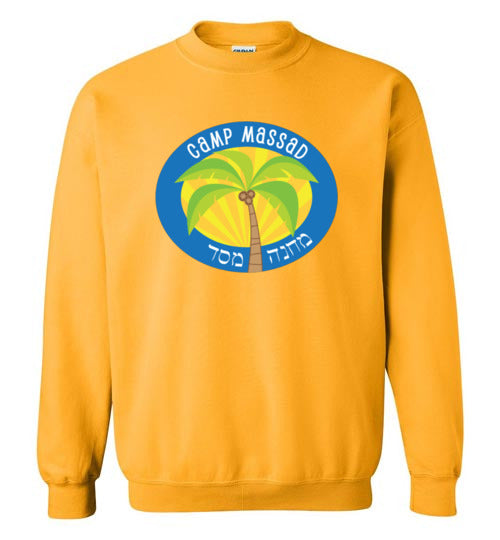 Massad Crewneck Sweatshirt for Men & Women | Soft Cotton Pullover Sweater | Casual Comfort Wear for Everyday, Lounge & Outdoor Activities