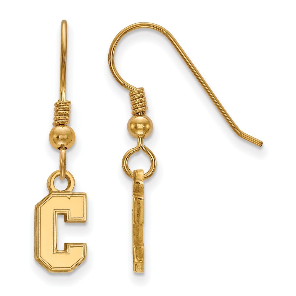 GP College of Charleston XS Dangle Earrings - Sterling Silver Wire Drop Earrings for Women | Perfect for Parties, Weddings & Everyday Wear