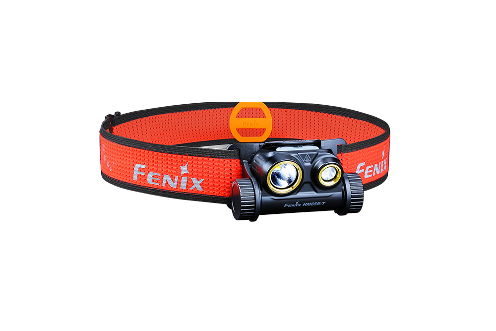 Fenix HM65R-T Rechargeable LED Headlamp for Trail Running, Hiking & Camping - 1400 Lumens, Waterproof Headlight for Outdoor Adventures