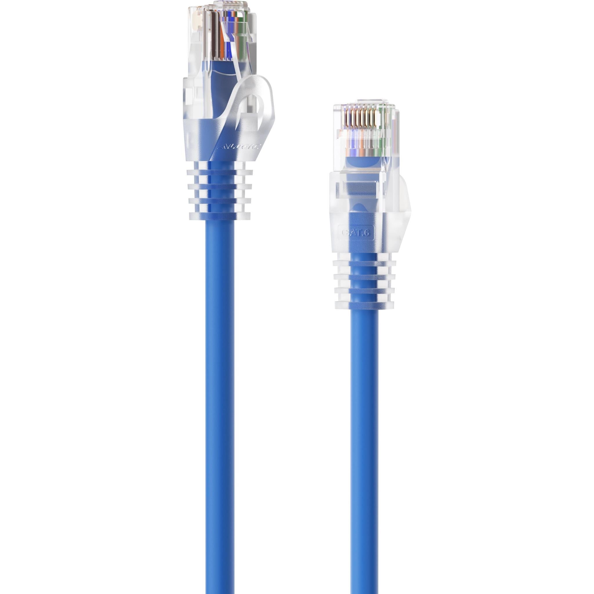 Alogic 1M CAT6 Ethernet Cable - High Speed 550MHz 1Gbps Network Cable (Blue) - Perfect for Home Office, Gaming & Streaming Setup