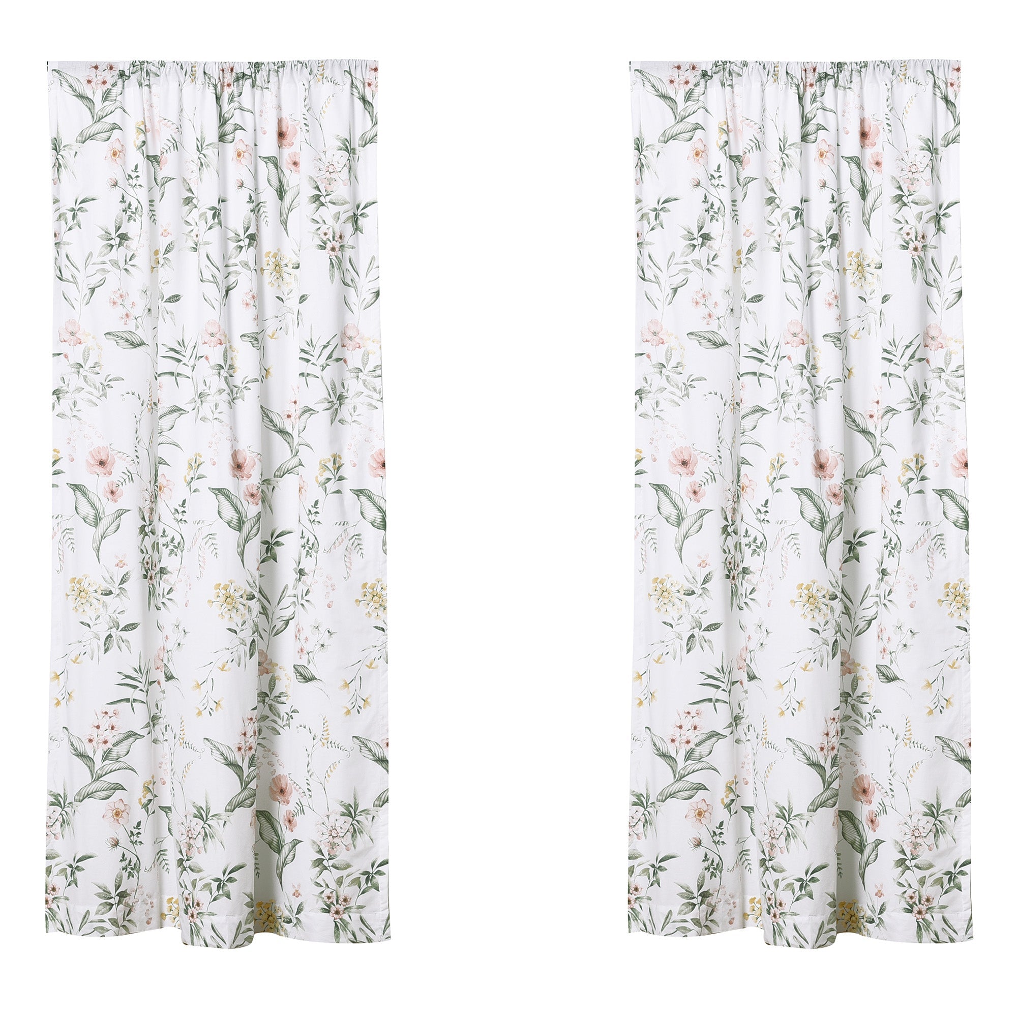 Viviana Drape Panel Set of 2 - Elegant Window Curtain Panels for Living Room & Bedroom - Light Filtering & Room Darkening Window Treatments