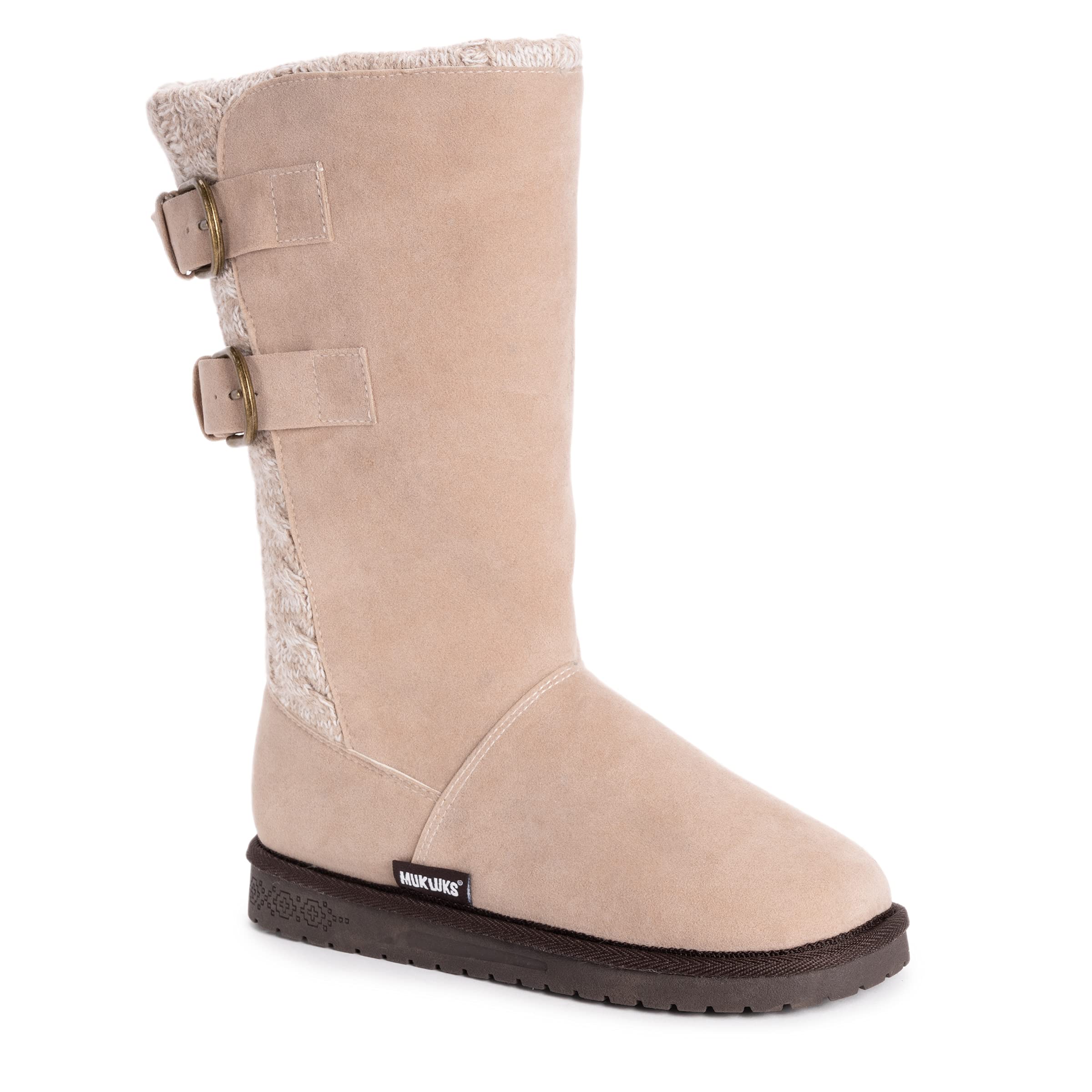 MUK LUKS Women's Fashion Boots - Comfortable Jean Booties for Everyday Wear | Perfect for Casual Outfits, Work & Fall/Winter Style