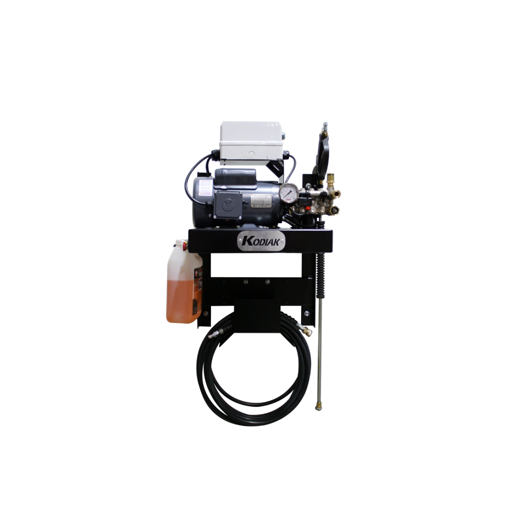 Dynablast 575V 2100PSI 3.6GPM Industrial 3-Phase Electric Pressure Washer with Wall Mount & Time Delay Shutdown (Model CWM3621DET3D) - Perfect for Heavy-Duty Cleaning in Warehouses, Factories, and Construction Sites
