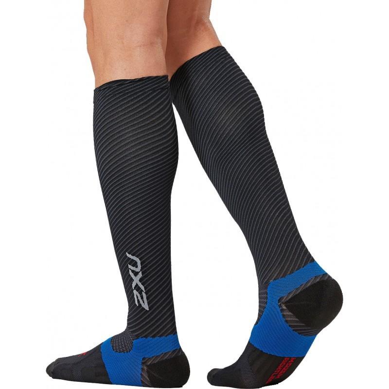 2XU Elite Lite X:Lock Compression Socks for Running & Recovery - Improve Performance & Circulation - Best for Athletes, Marathon & Workout