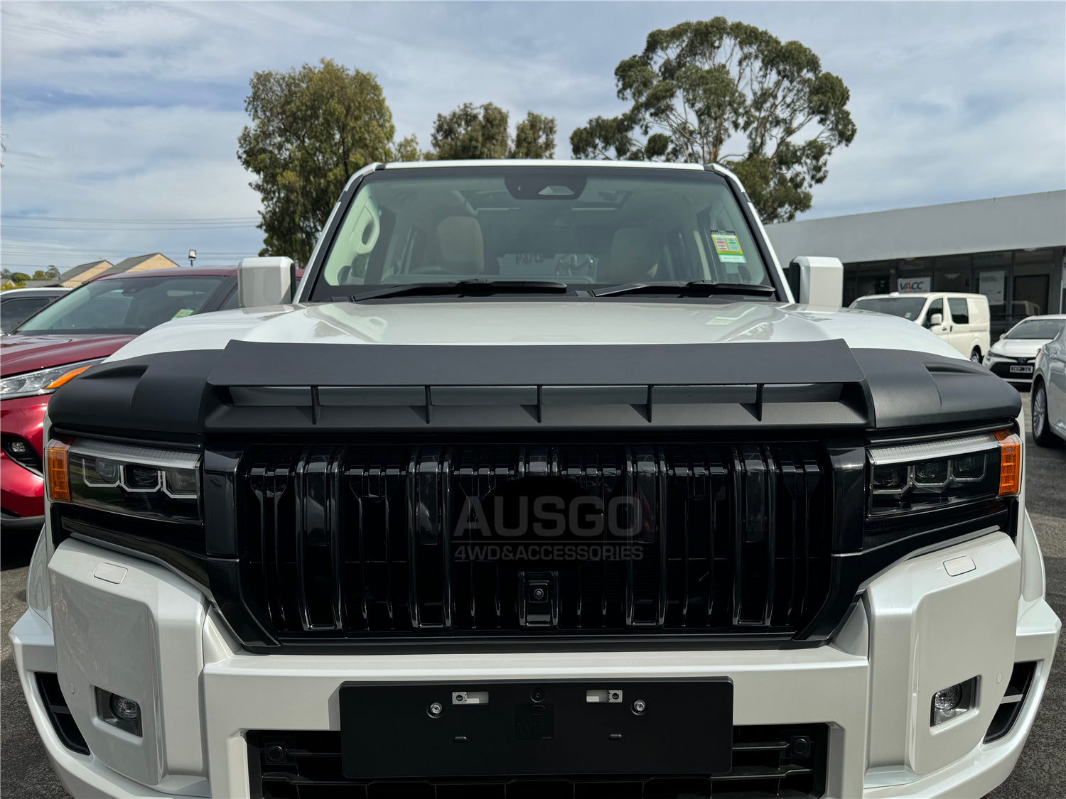 Premium Weather Shields & Hood Protector for 2024+ Toyota LandCruiser Prado 250 Series | UV Protection & Aerodynamic Design | Perfect for Off-Road Adventures & Daily Commute