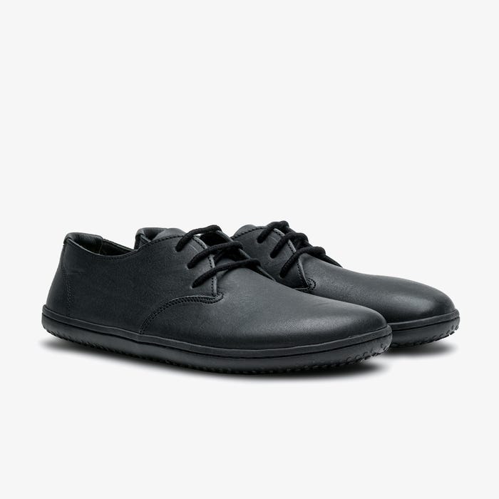 Vivobarefoot Men's RA III Barefoot Shoes in Obsidian - Minimalist Trail Running & Hiking Shoes for Natural Movement