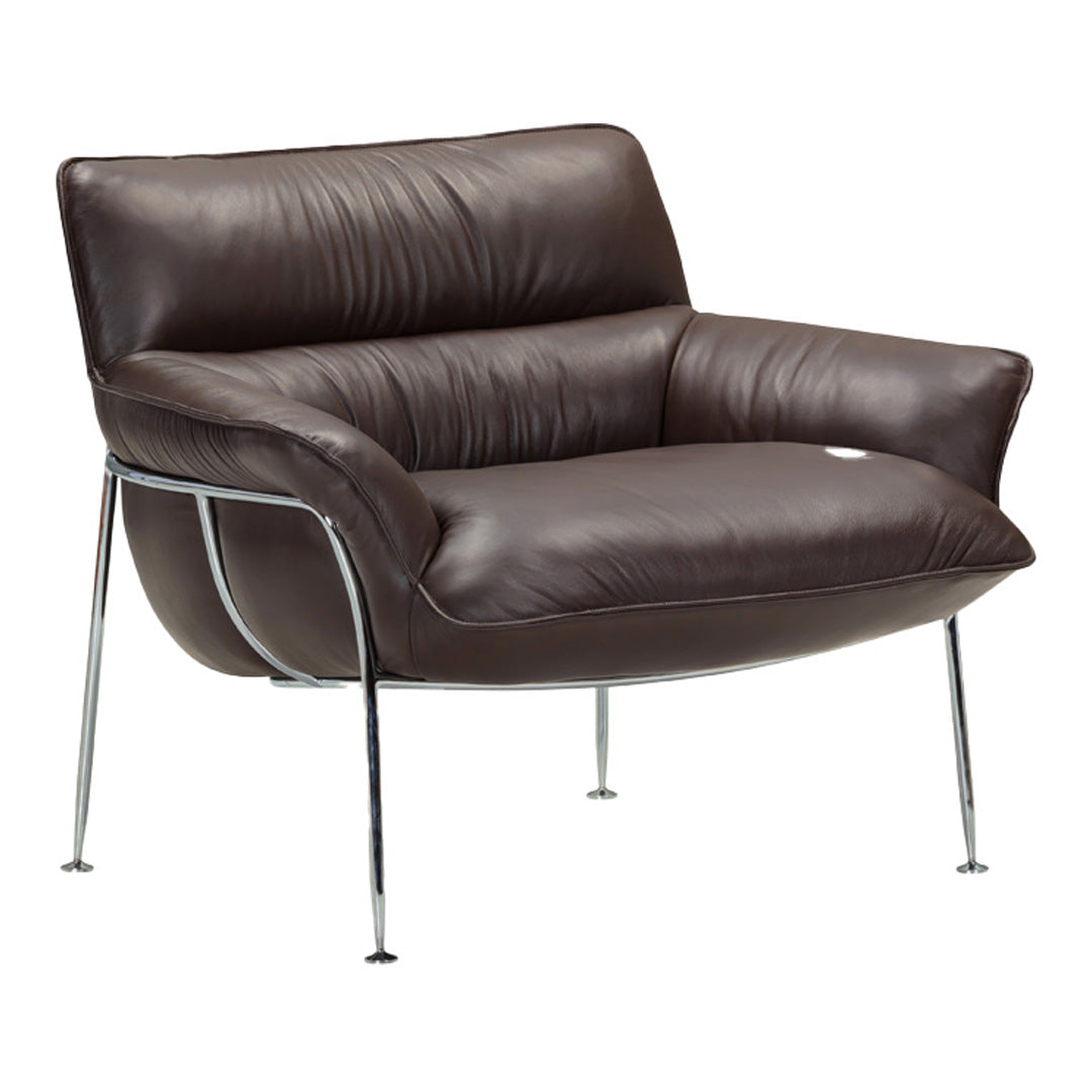Comfortable Duvet Lounge Chair for Living Room - Soft & Cozy Accent Chair with Removable Cover - Perfect for Relaxing, Reading, or Napping in Bedroom, Office, or Patio