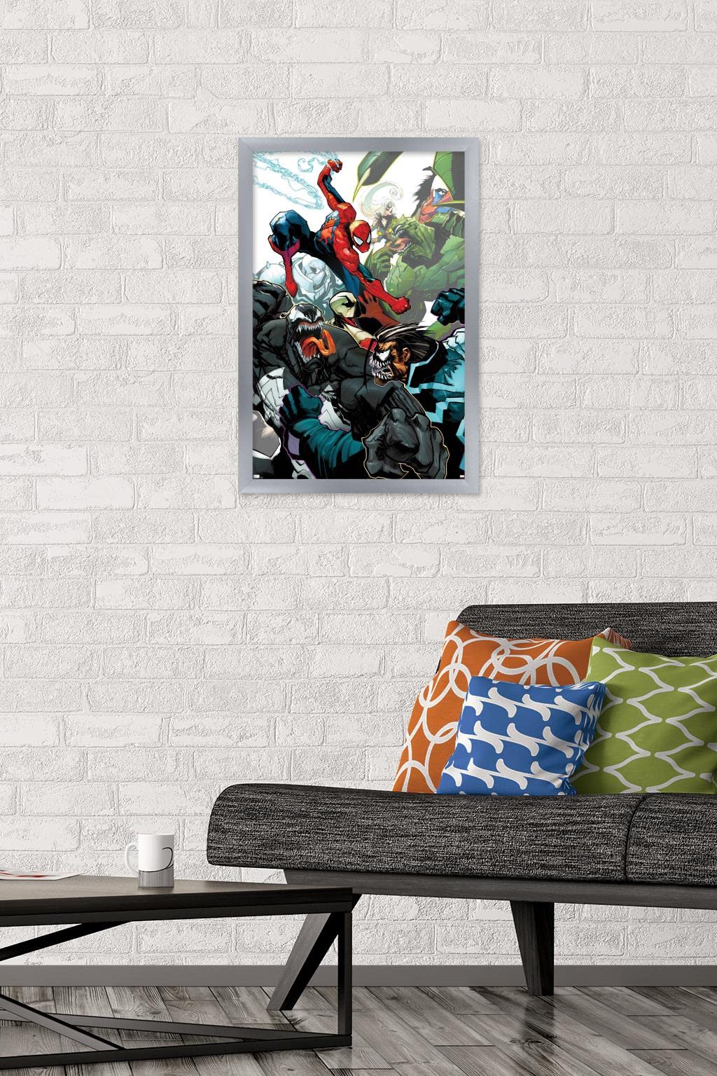Marvel Comics Spider-Man vs Venom #160 Wall Poster - 22.4