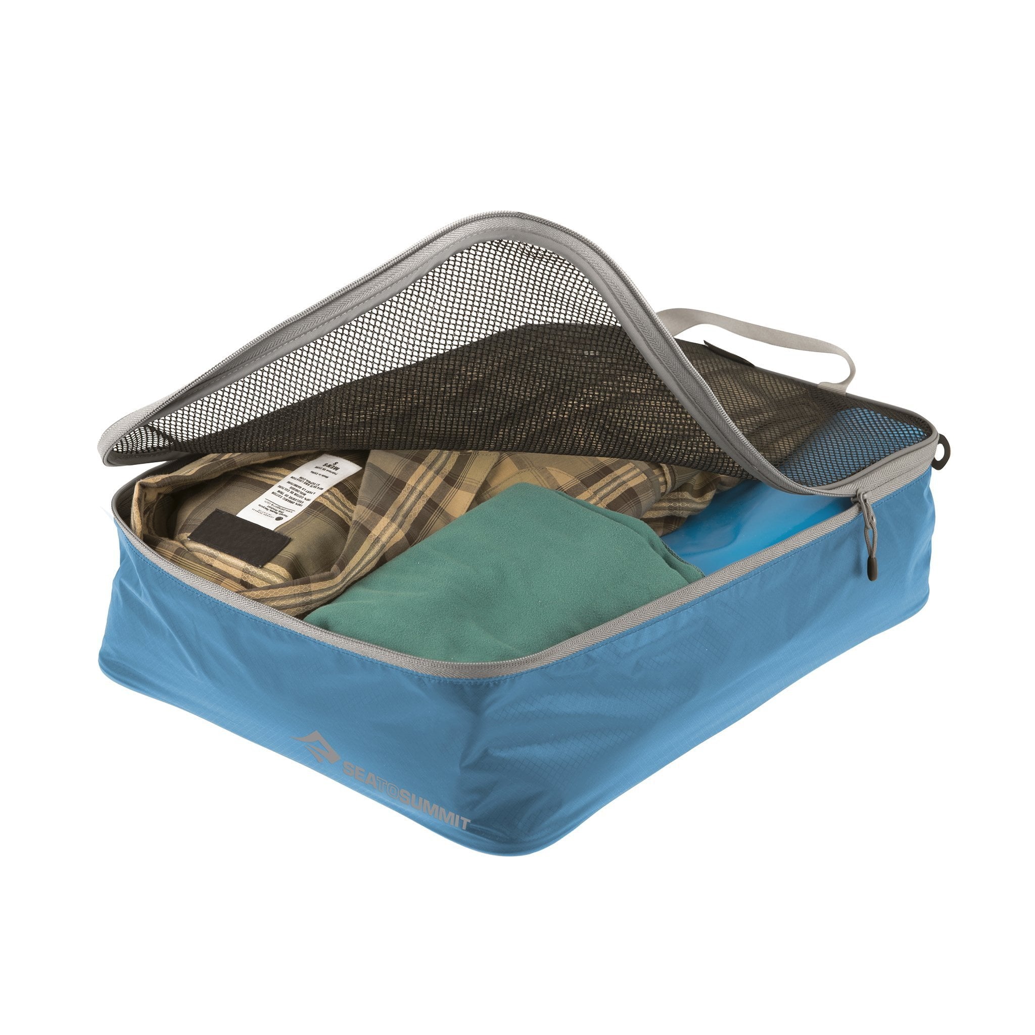 Sea To Summit Travelling Light Garment Mesh Bag - Medium Size Breathable Washable Travel Organizer | Perfect for Camping, Hiking & Business Trips
