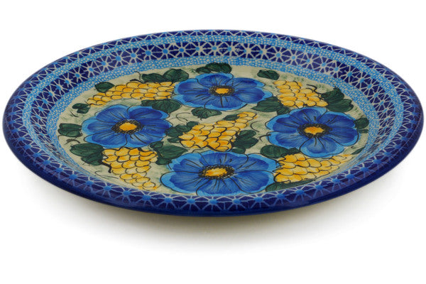 10-Piece Blue Corn Dinner Plate Set - Elegant Porcelain Plates for Dining, Kitchen & Home Decor | Perfect for Everyday Meals, Parties & Special Occasions