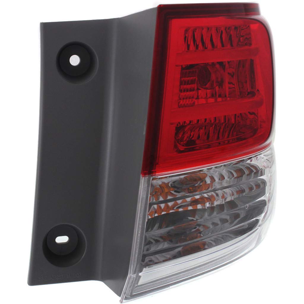 2014-2017 Honda Odyssey Passenger Side Tail Light Assembly - CAPA Certified Replacement (Part #HO2805104) with Bulbs | Perfect for Night Driving & Enhanced Vehicle Safety