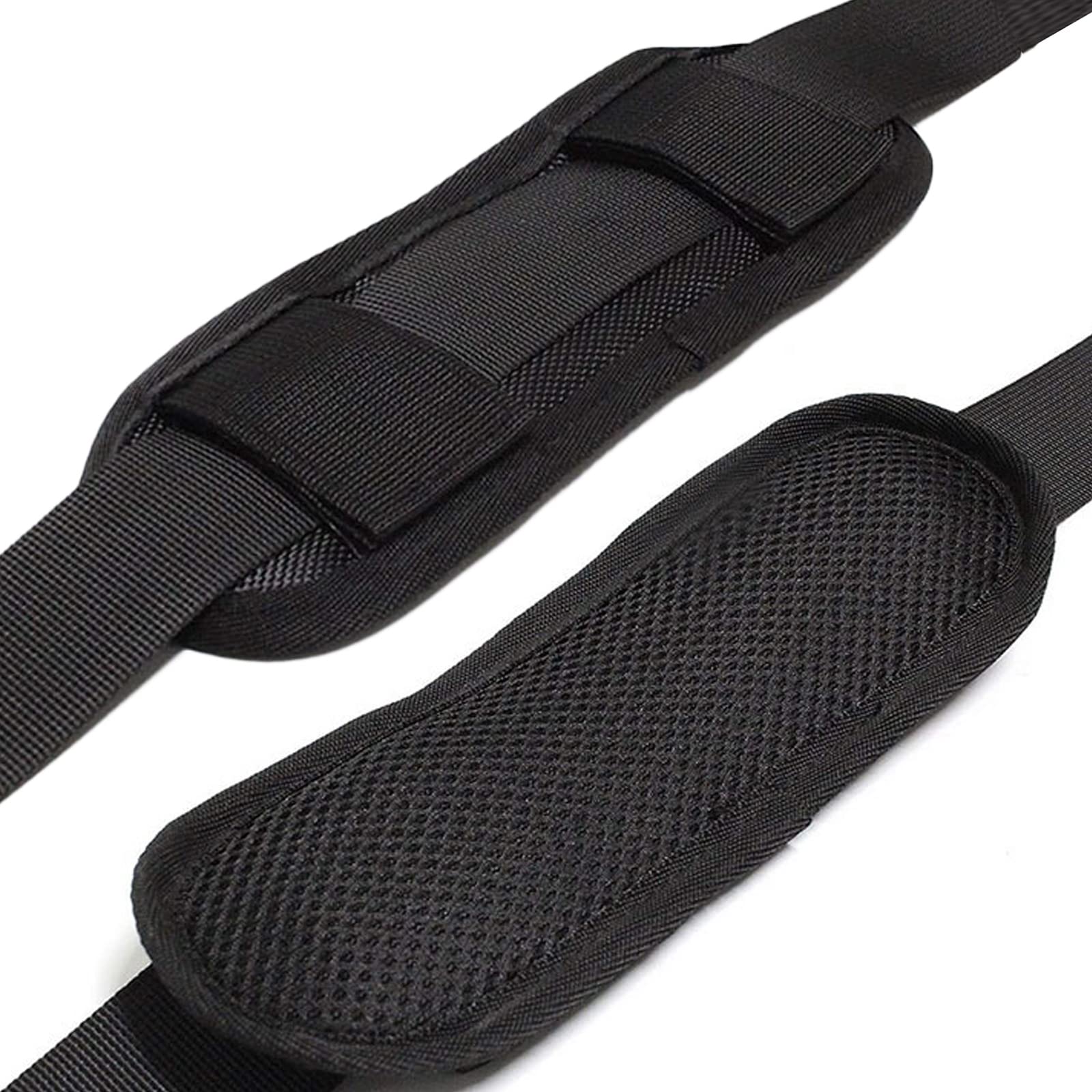2PCS Universal Shoulder Strap Pads - Detachable Replacement Cushion with Ventilation, Non-Slip & Quick-Dry Design for Laptop Bags, Camera Cases, Guitar Backpacks - Comfortable Support for Travel, Hiking & Daily Commute