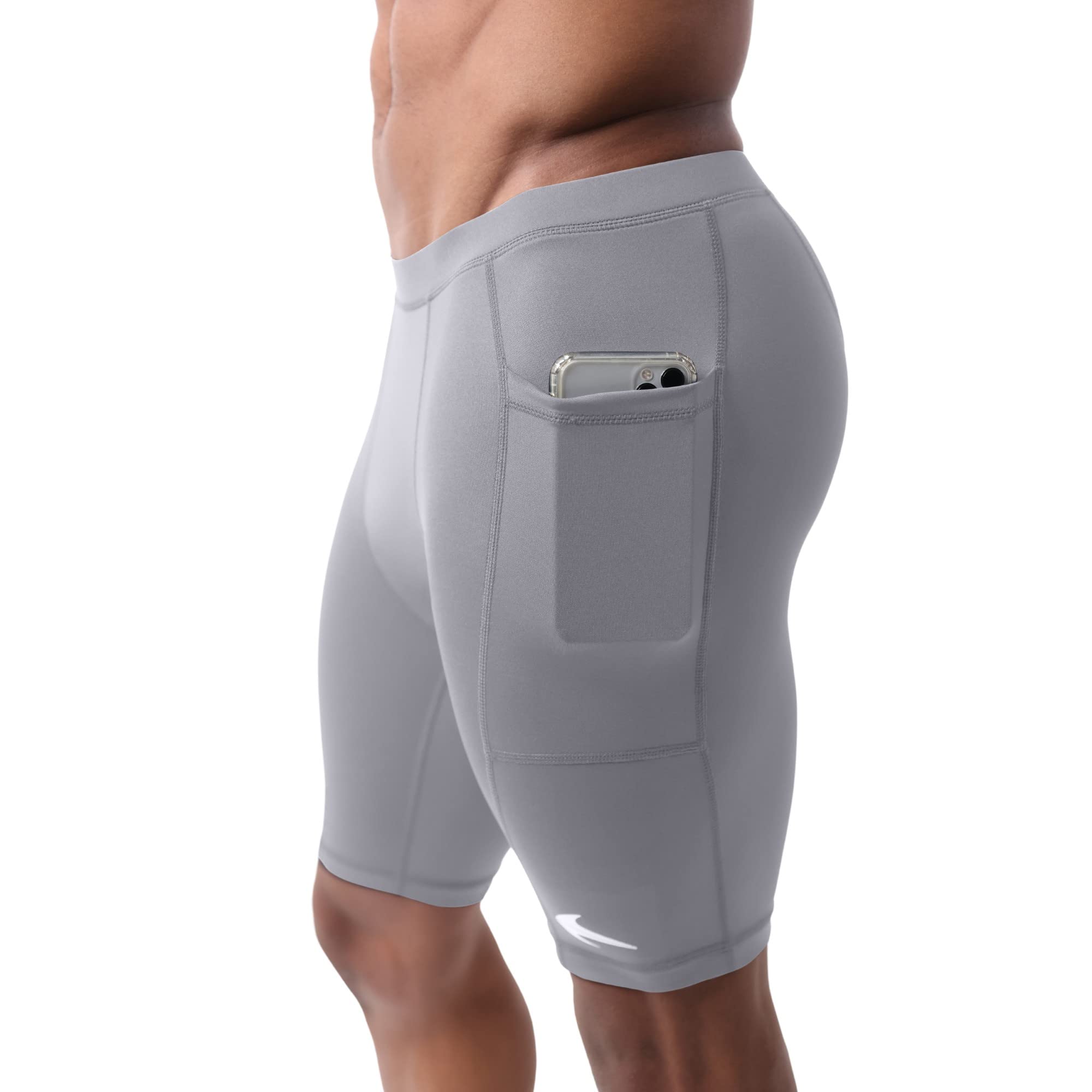 **Men's Compression Shorts for Biking, Running & Workouts – High-Performance Athletic Underwear for Active Lifestyles | Gym, Sports & Outdoor Activities**