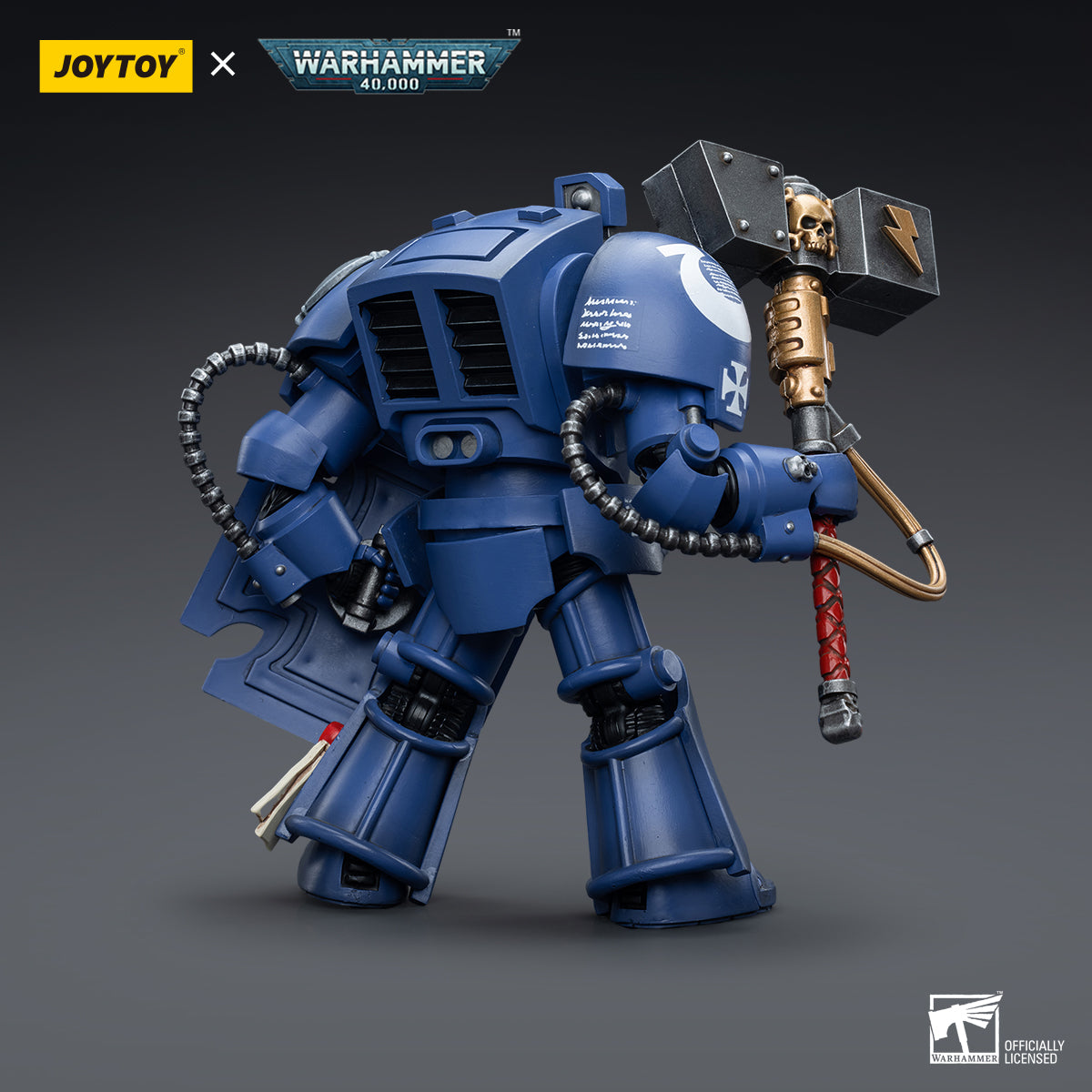 1/18 JOYTOY Warhammer 40K Ultramarines Terminators Action Figure - Collectible Miniature for Tabletop Gaming & Display