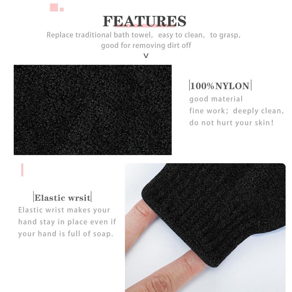 Premium Self Tanning Mitts Set for Fake Tan Application - 2 Pack, Black - Achieve Streak-Free, Even Glow for Face & Body | Perfect for Salon, Home Use & Travel