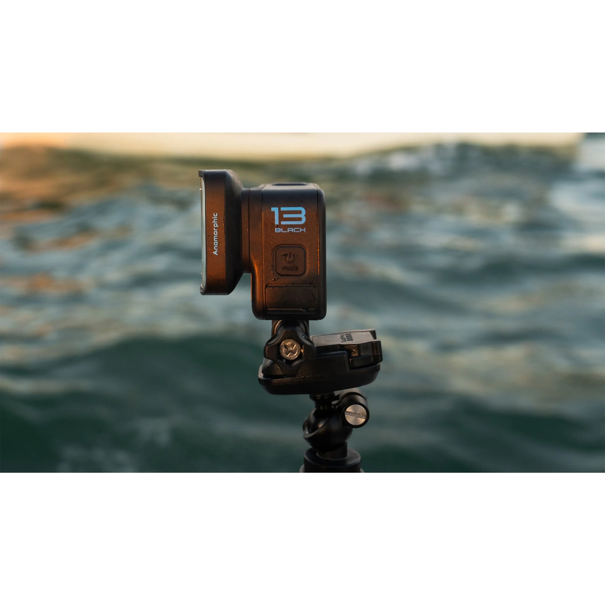 GoPro Anamorphic Lens Mod for HERO13 Black - Wide Angle Cinematic Lens for Action Camera - Perfect for Vlogging, Travel & Adventure Filming