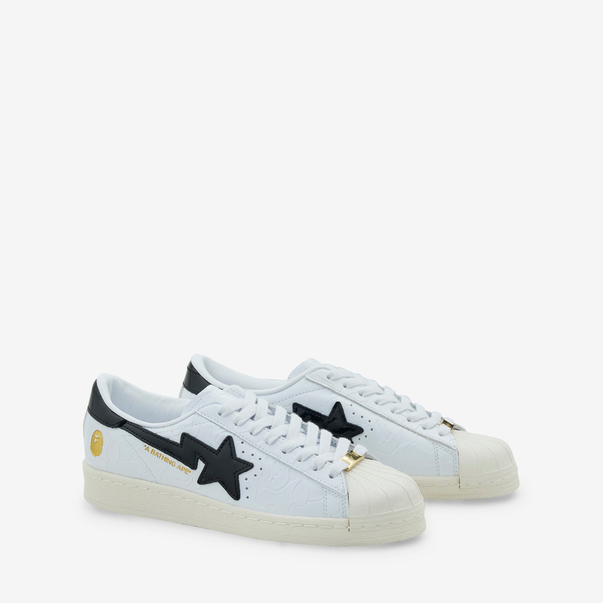BAPE x SSTR V Sneakers in Cloud White, Core Black & Off White - Stylish Streetwear for Men & Women | Perfect for Casual Wear, Sneaker Collecting & Urban Fashion