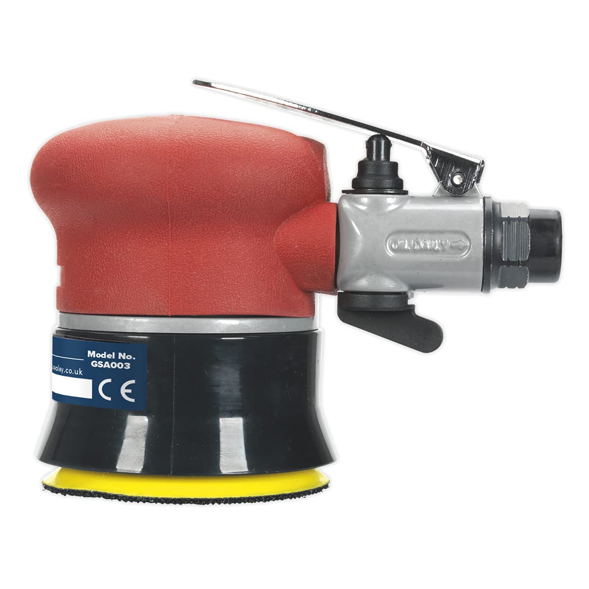 Sealey GSA003 75mm Air Palm Orbital Sander - Professional Pneumatic Sanding Tool for Woodworking, Auto Body Repair & DIY Projects