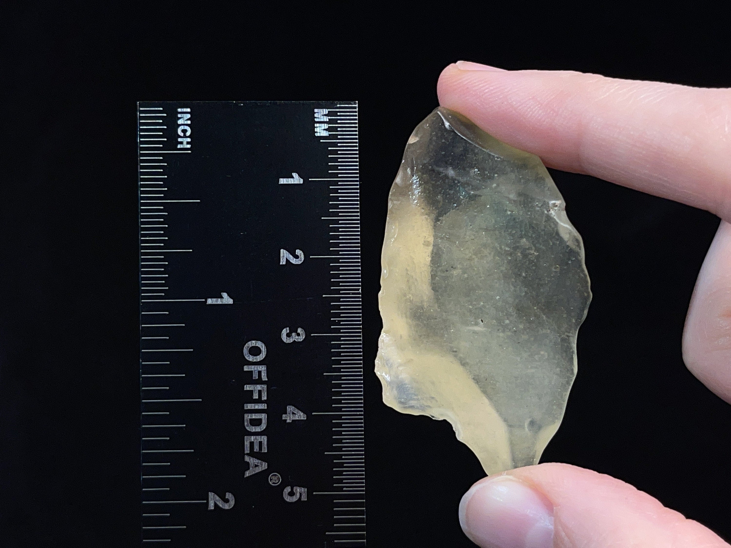 Premium Libyan Desert Glass Raw Crystal - Rare 2A Grade 14.2g - Natural Healing Stones for Meditation & Energy Work - Metaphysical Crystal Collection for Chakra Balancing & Spiritual Growth