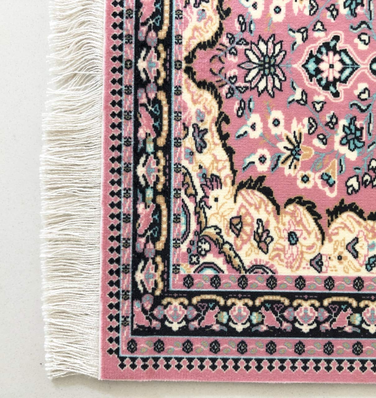Oriental Style Rug Mouse Pad - Non-Slip Computer Carpet Mat for Desk, Gaming & Office Use - Perfect for Home, Work & Gaming Setup