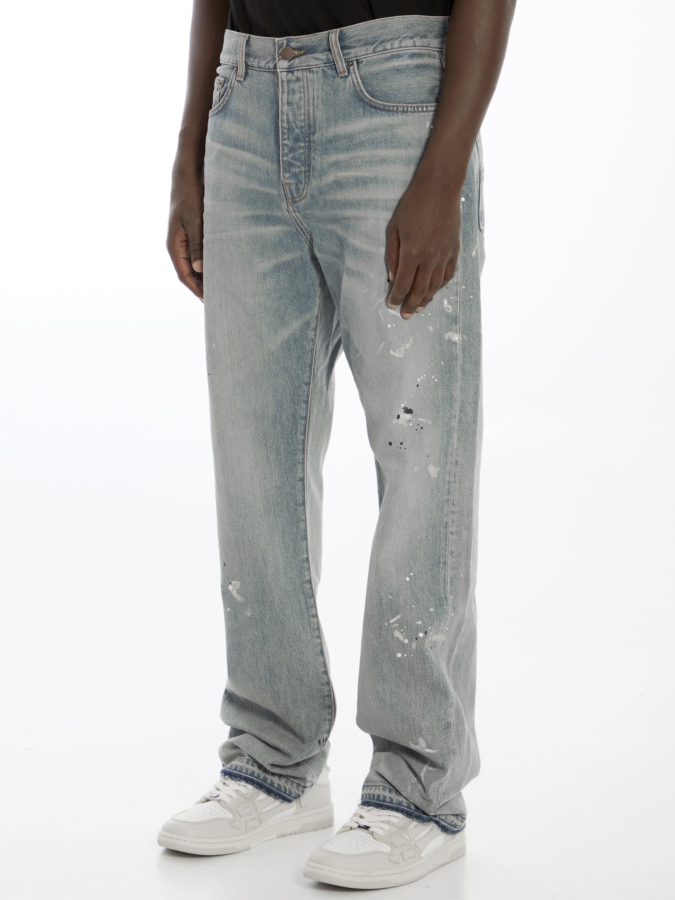 Amiri Painter Straight Jeans for Men - High-Quality Slim Fit Denim Pants | Perfect for Casual Wear, Street Style & Night Out