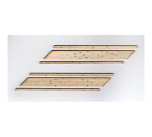 Premium Laser Cut Wood Grade Crossing - Right Angle (2 Pack) for Model Train Layouts & DIY Railroad Scenery