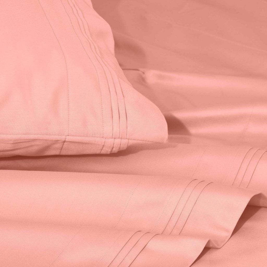 Premium 1000 Thread Count Egyptian Cotton Sheet Set - Eco-Friendly, Breathable & Hypoallergenic - Perfect for Luxury Bedrooms & Hot Sleepers