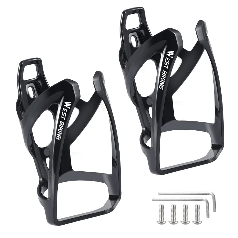Durable Ultralight Plastic Bike Water Bottle Cage - Lightweight PC Bicycle Drink Holder for Road Bike, Mountain Bike & MTB - Perfect for Cycling, Commuting & Outdoor Adventures