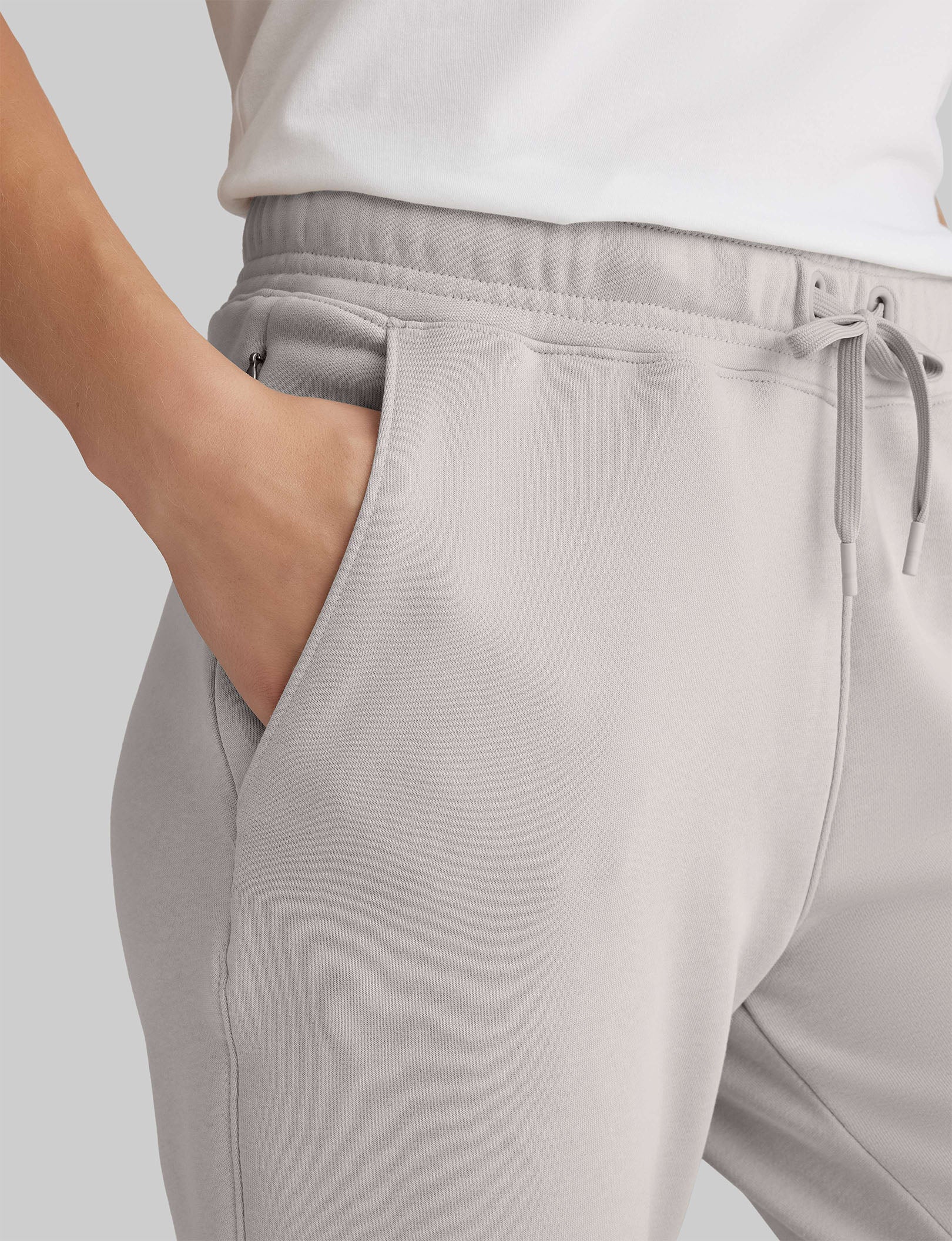 Women's French Terry Half Zip Hoodie & Jogger Pants Set - Soft Lounge Wear for Home, Gym, and Casual Outings