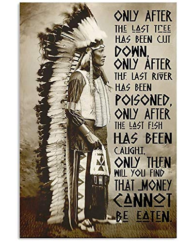 500-Piece Native American Cree Prophecy Parlor Cafe Jigsaw Puzzle - Educational Puzzle Game for Adults & Kids, Fun Family Activity & Brain Teaser Gift for Home Decor, Classroom Learning, and Relaxation Therapy