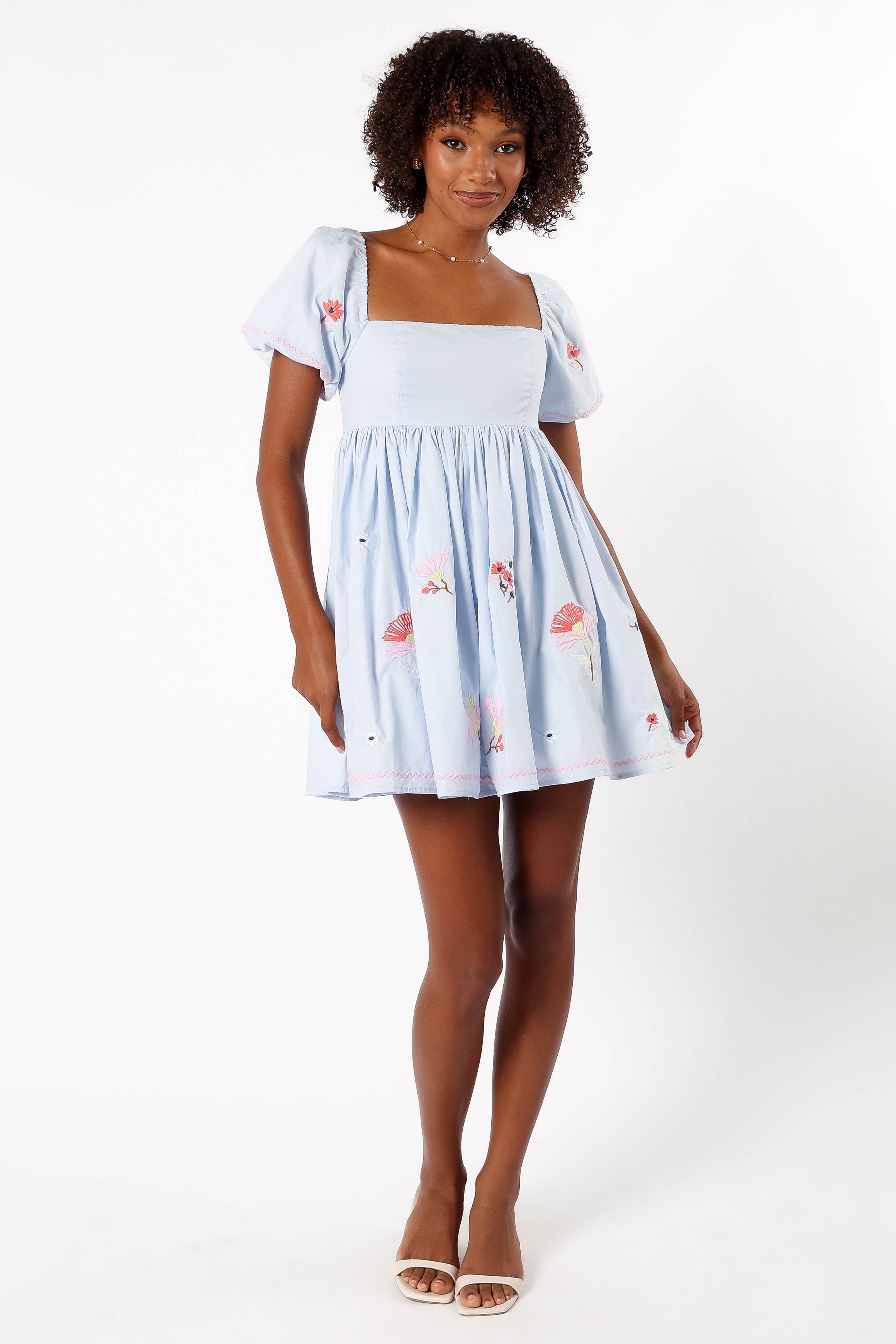 Dianna Mini Dress for Women - Elegant Blue Summer Party Cocktail Dress | Perfect for Weddings, Dates & Night Out