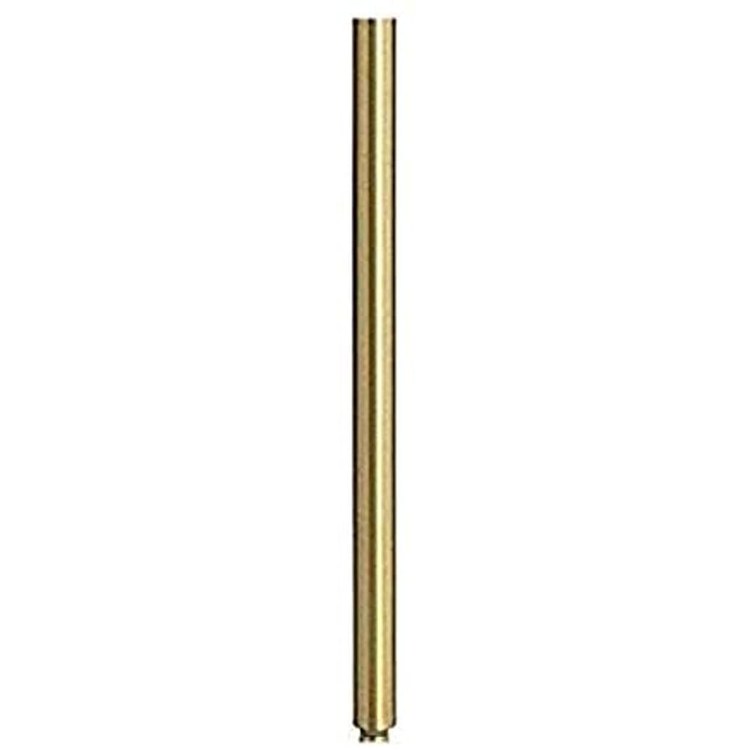 1/2 OD x 6 L Stem for Lighting Fixture - Durable Metal Pipe for Pendant Lights, Chandeliers & Ceiling Fixtures - Perfect for Home, Office & Commercial Lighting Installations
