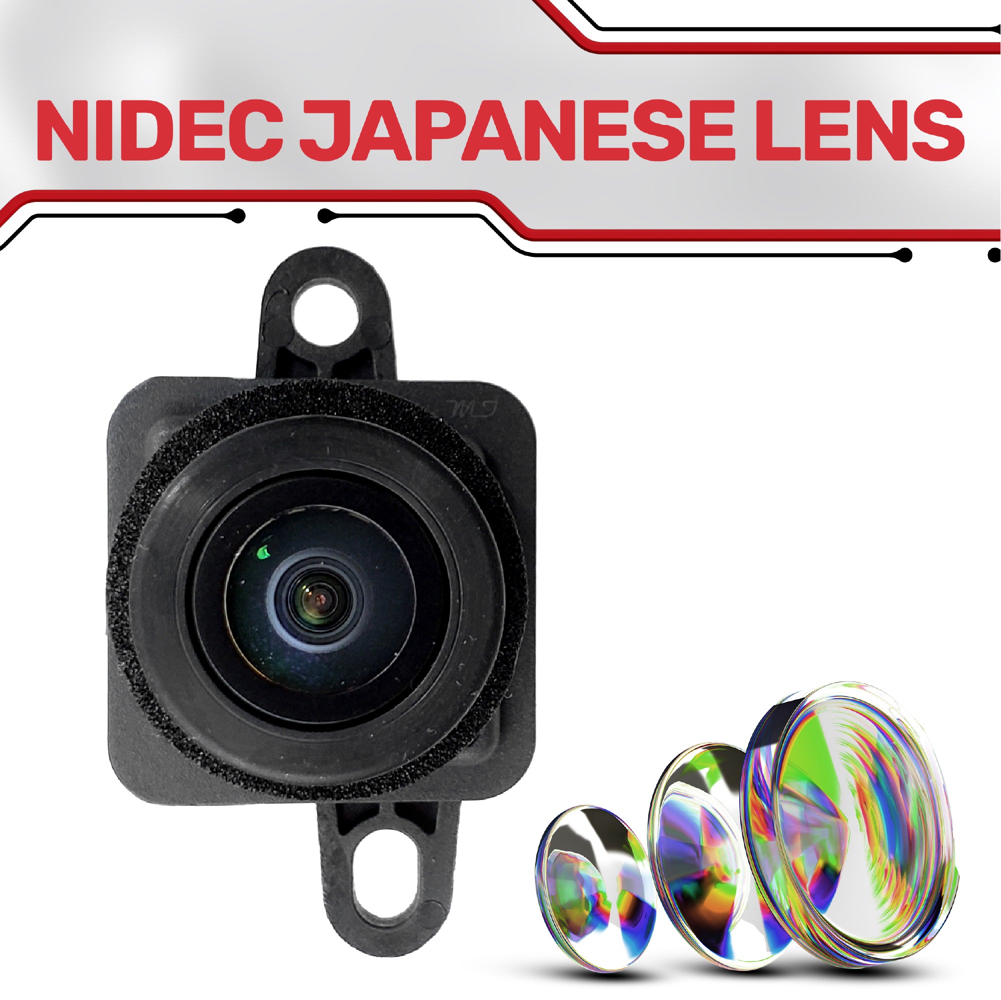 OEM Replacement Backup Camera for Chrysler Grand Caravan (2011-2019) & Dodge Town & Country (2011-2016) - Part # 4672639AA, 56054157AA, 56054157AD, 56054157AE, 56054157AF, 56054157AG - Enhanced Parking Safety & Rear View Visibility