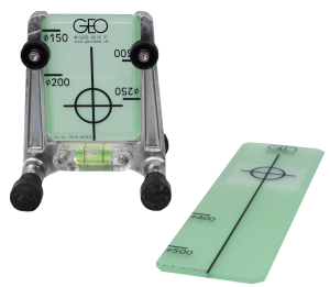 GEO Laser Green Large Target Frame with Plexiglass - High Visibility Shooting Target for Outdoor & Indoor Range Practice