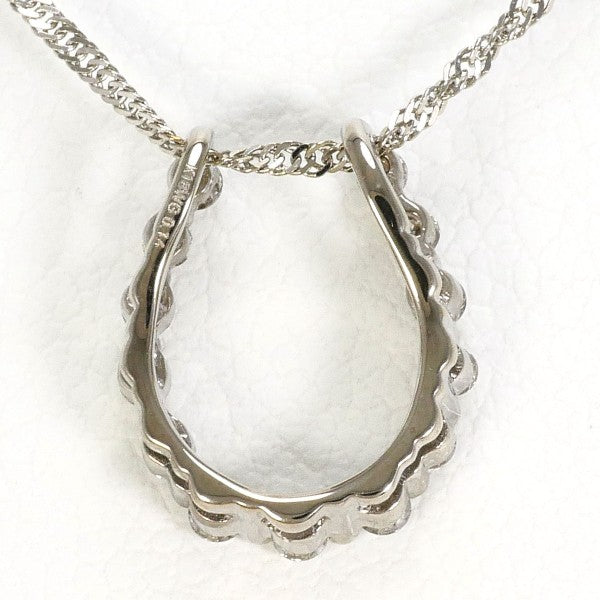 18K White Gold Diamond Necklace for Women - Elegant & Timeless Jewelry Gift for Anniversary, Wedding, or Special Occasions