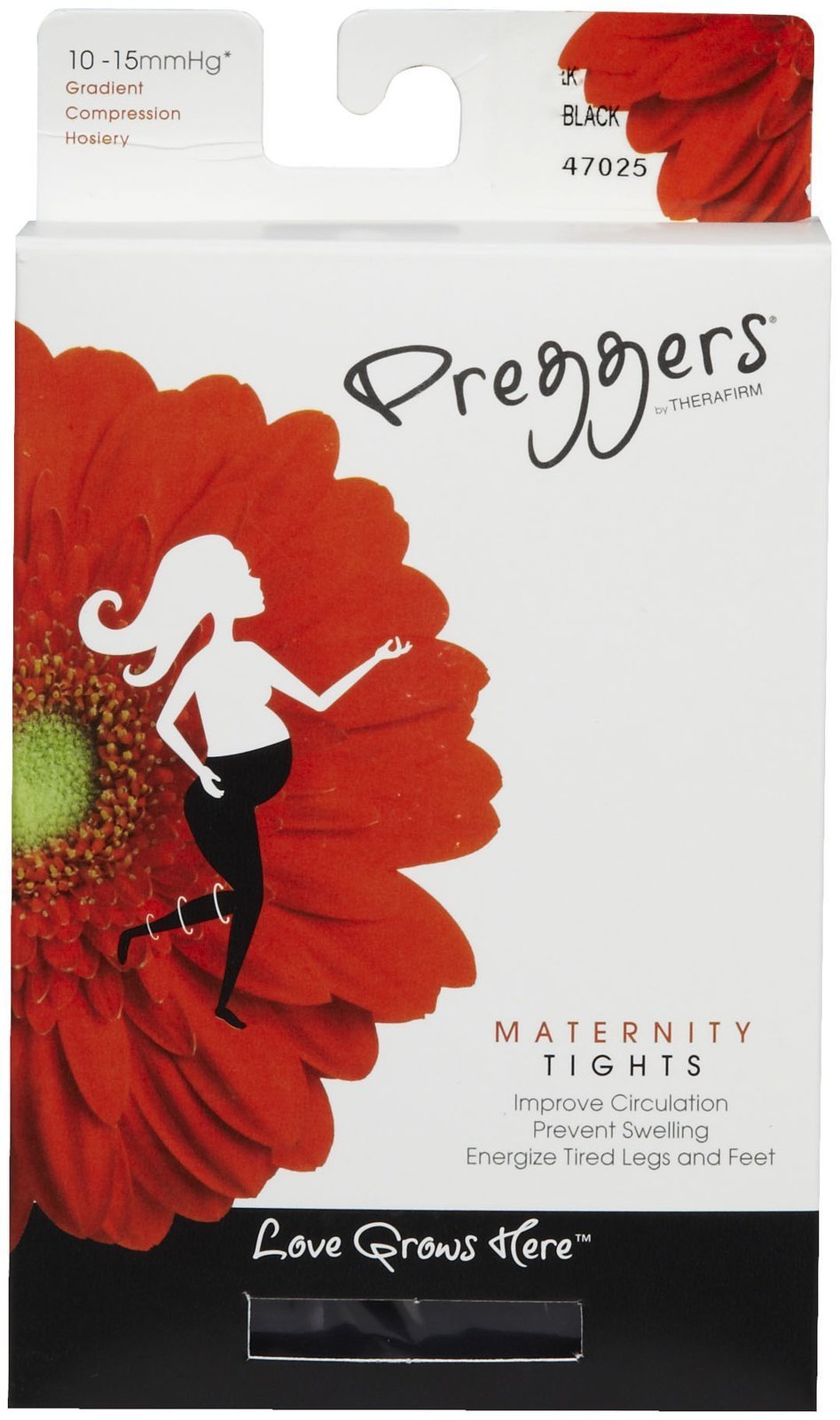 Preggers Maternity Compression Tights - 10-15mmHg Pregnancy Support Leggings for Swelling Relief & Circulation - Perfect for Work, Yoga & Everyday Comfort