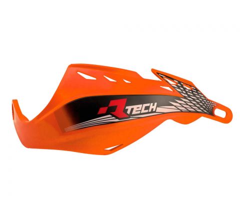 R-Tech Gladiator Handguards with Mounts - Orange Tactical Rail Covers for AR-15, AK-47 & Other Rifles - Perfect for Shooting Range, Hunting & Home Defense