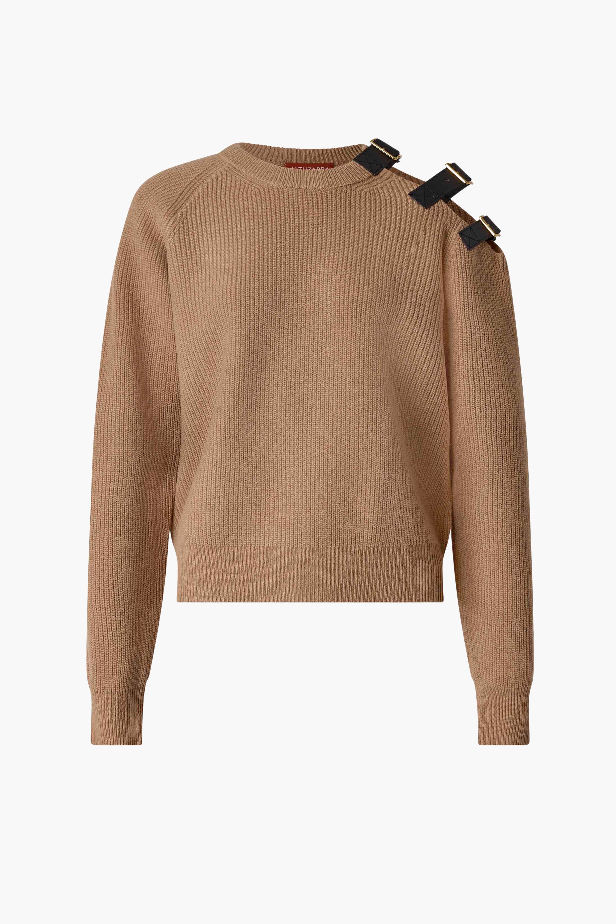 Ness Sweater in Cappuccino Color - Cozy Knit Pullover for Women | Perfect for Fall, Winter & Casual Outfits